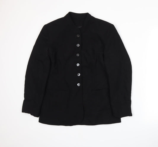 Richards Womens Black   Jacket Suit Jacket Size 12