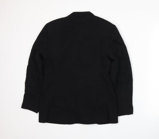 Richards Womens Black   Jacket Suit Jacket Size 12