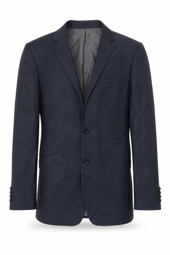 Front view of Next men’s blue jacket suit jacket, size M