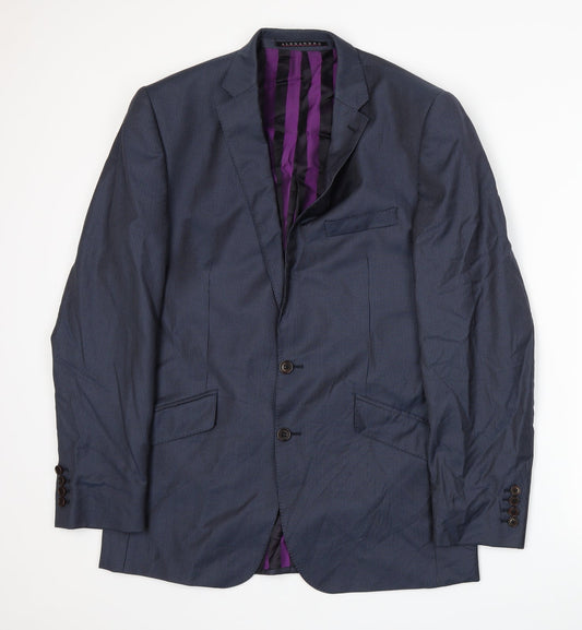 Alexandre Mens Blue   Jacket Suit Jacket Size L