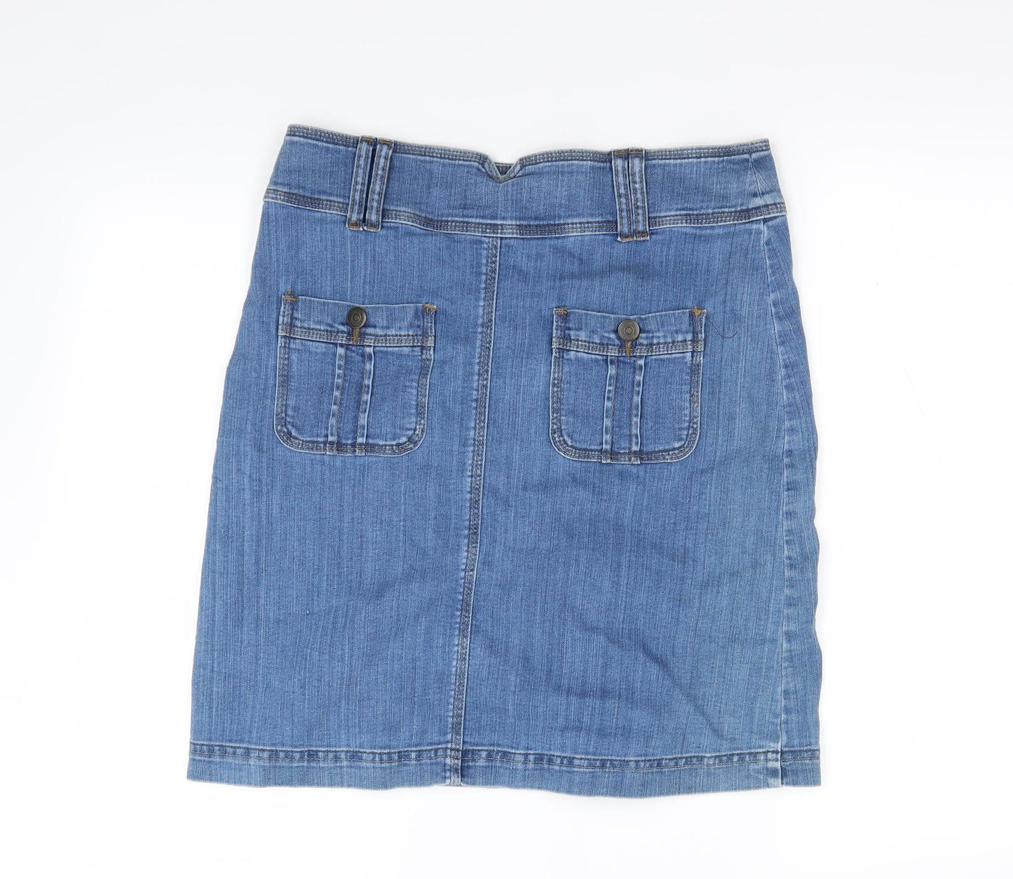 DP Womens Blue   Mini Skirt Size 10