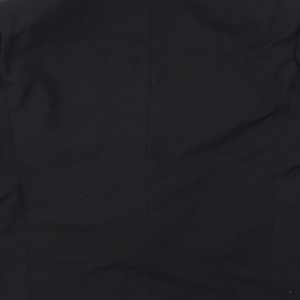 Preworn Mens Black   Jacket Suit Jacket Size 40