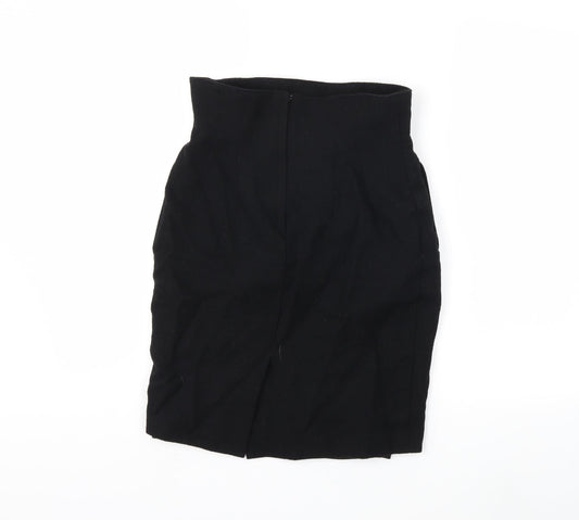 SENSE Womens Black   Straight & Pencil Skirt Size 26 in