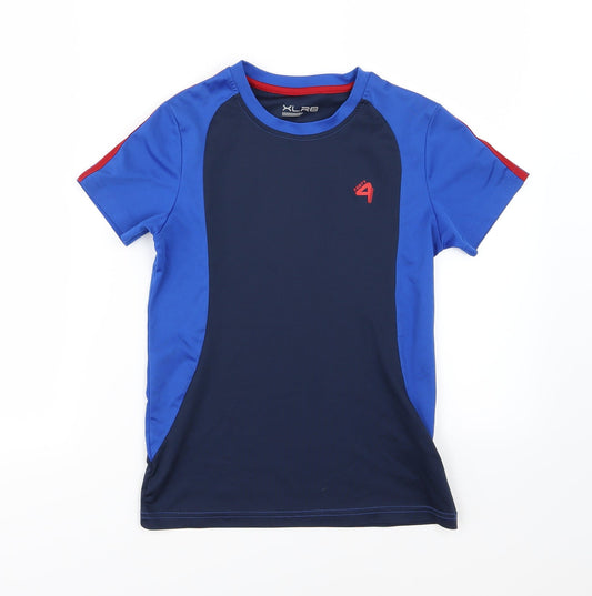 Forty4 Boys Blue   Basic T-Shirt Size 10-11 Years