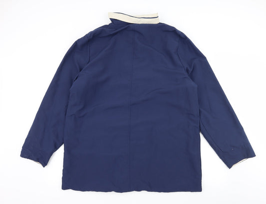Gabrielle Vicenza Womens Blue   Overcoat Coat Size 16