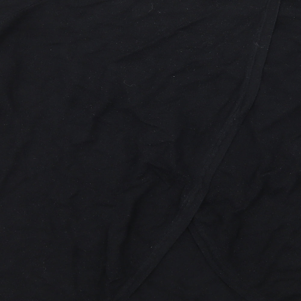 Finery Womens Black  Knit Pullover Jumper Size L