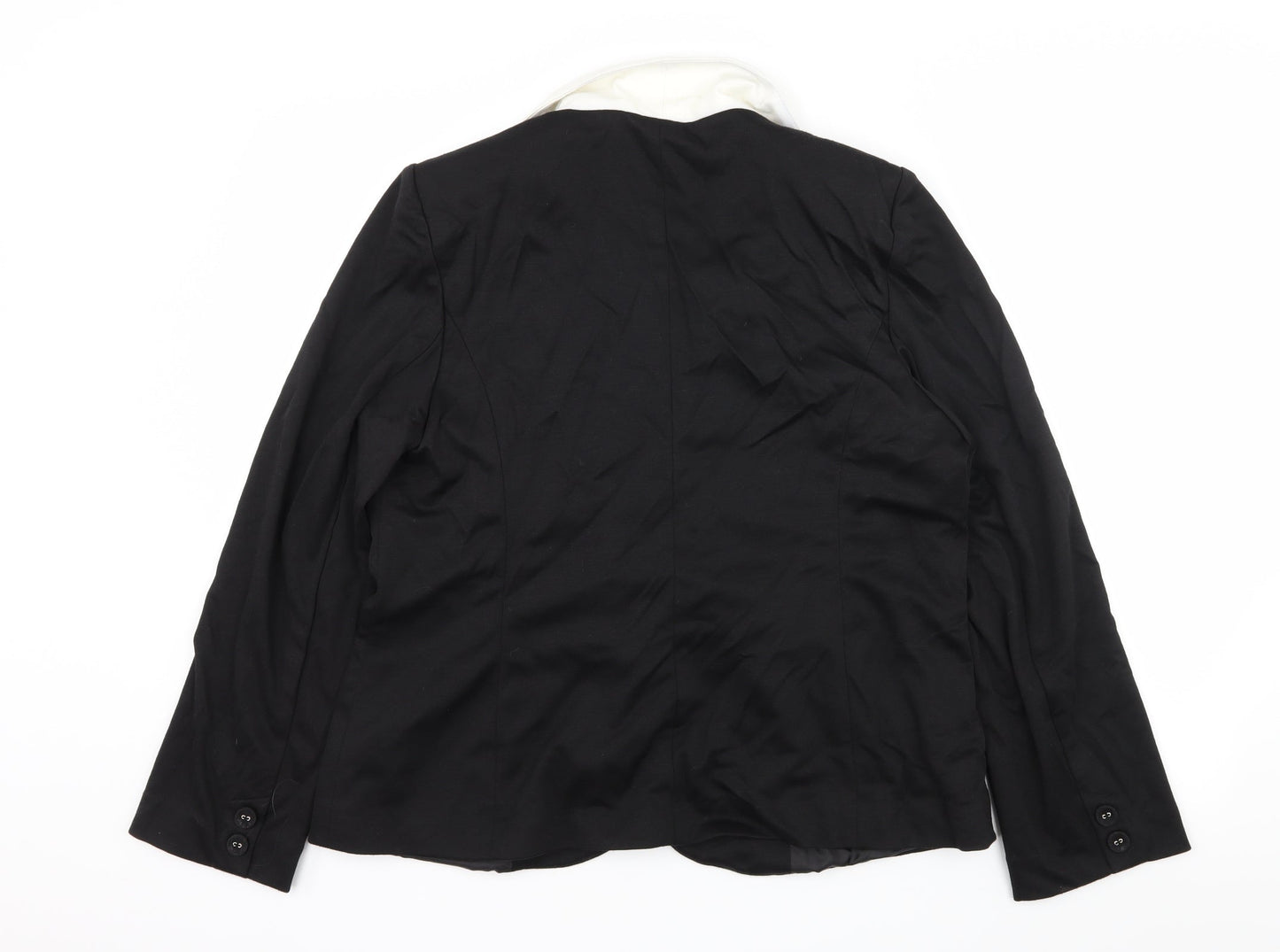 Peacocks Womens Black   Jacket Blazer Size 18