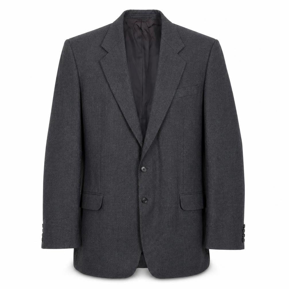 Front view of St Michael men’s grey jacket suit jacket, size 42