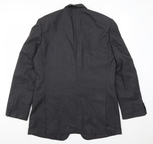 St Michael Mens Grey   Jacket Suit Jacket Size 42