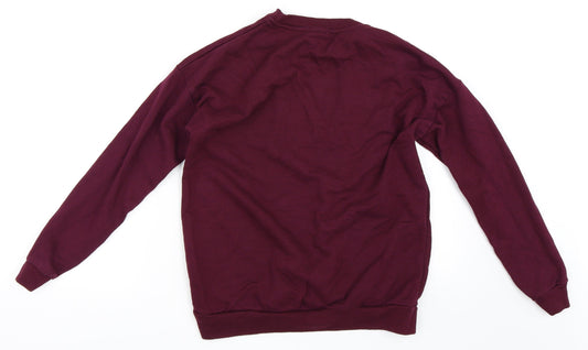 Pep&Co Womens Red   Pullover Jumper Size S