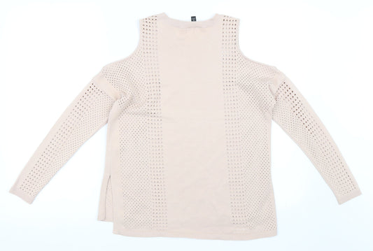 Topshop Womens Pink   Pullover Jumper Size 8