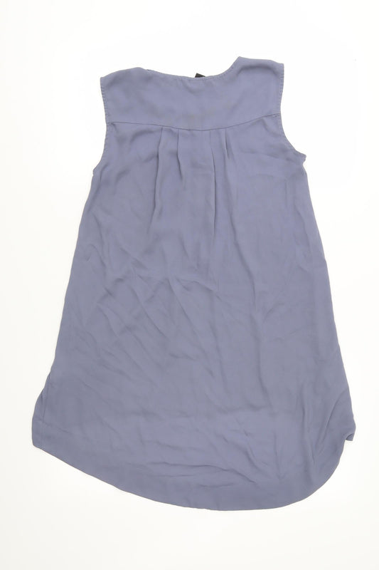 H&M Womens Grey   Basic Blouse Size 6