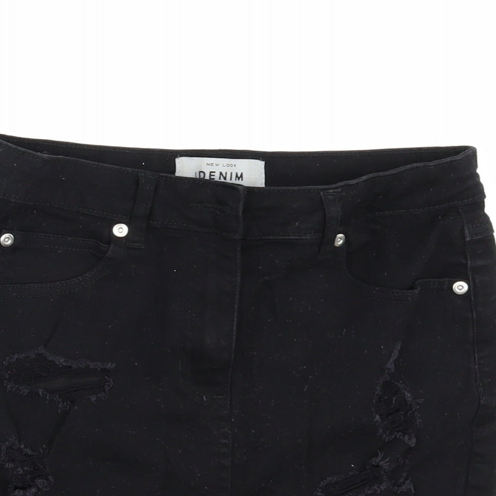 New Look Womens Black   Mini Skirt Size 10