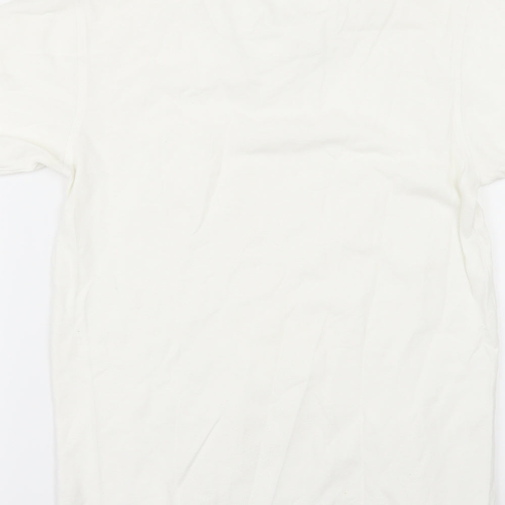 Gap Boys White   Basic Polo Size 11-12 Years