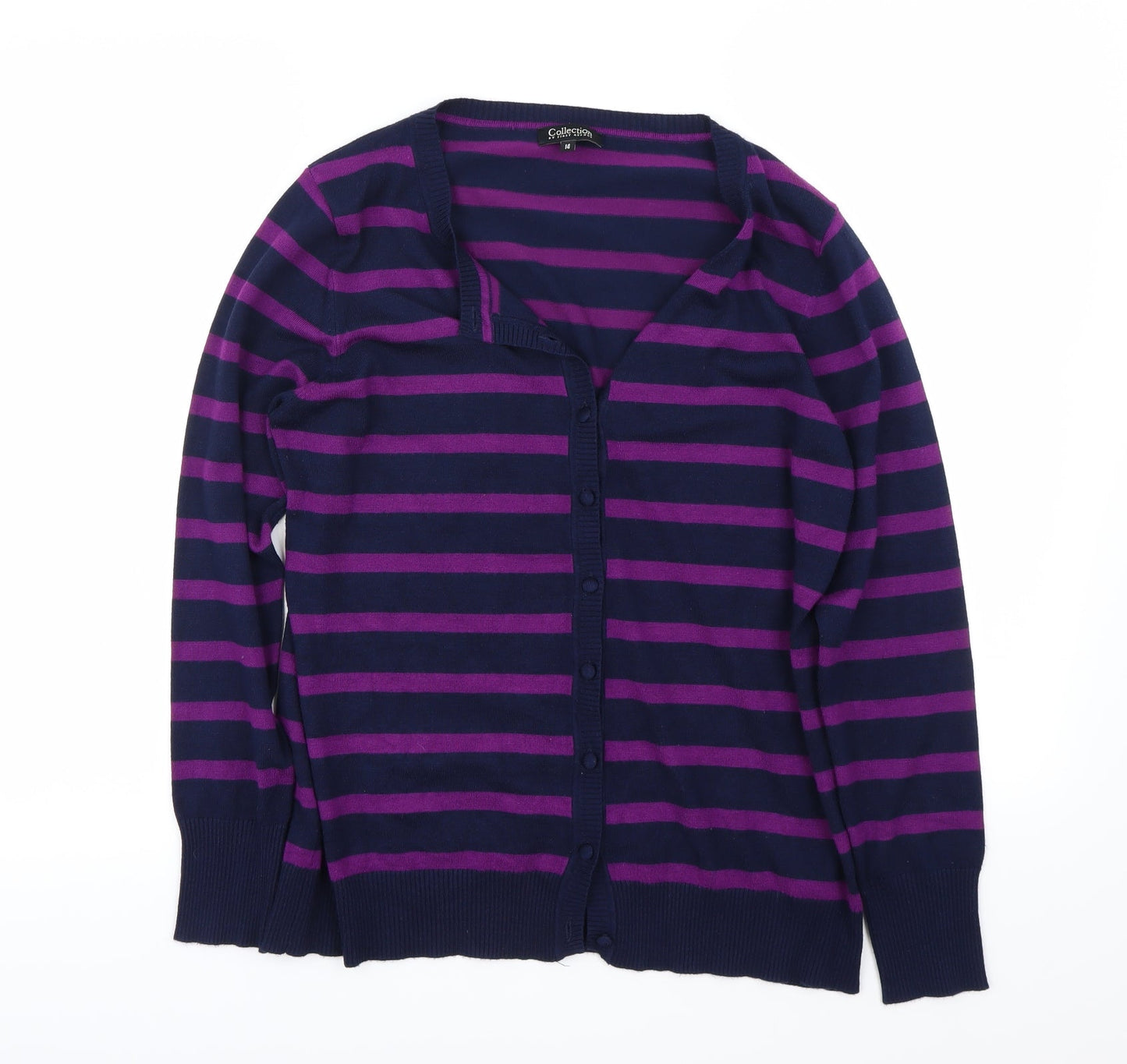 COLLECTION Womens Pink   Cardigan Jumper Size 14