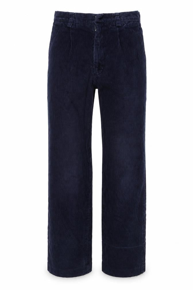 Front view of Preworn boys’ blue straight jeans