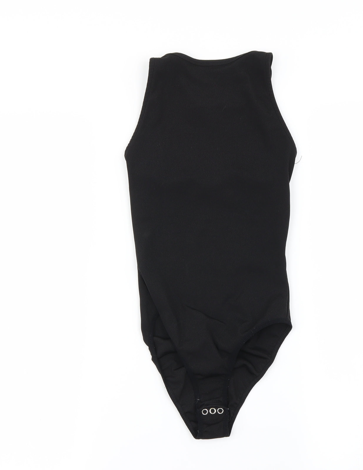 Preworn Womens Black   Bodysuit One-Piece Size 8