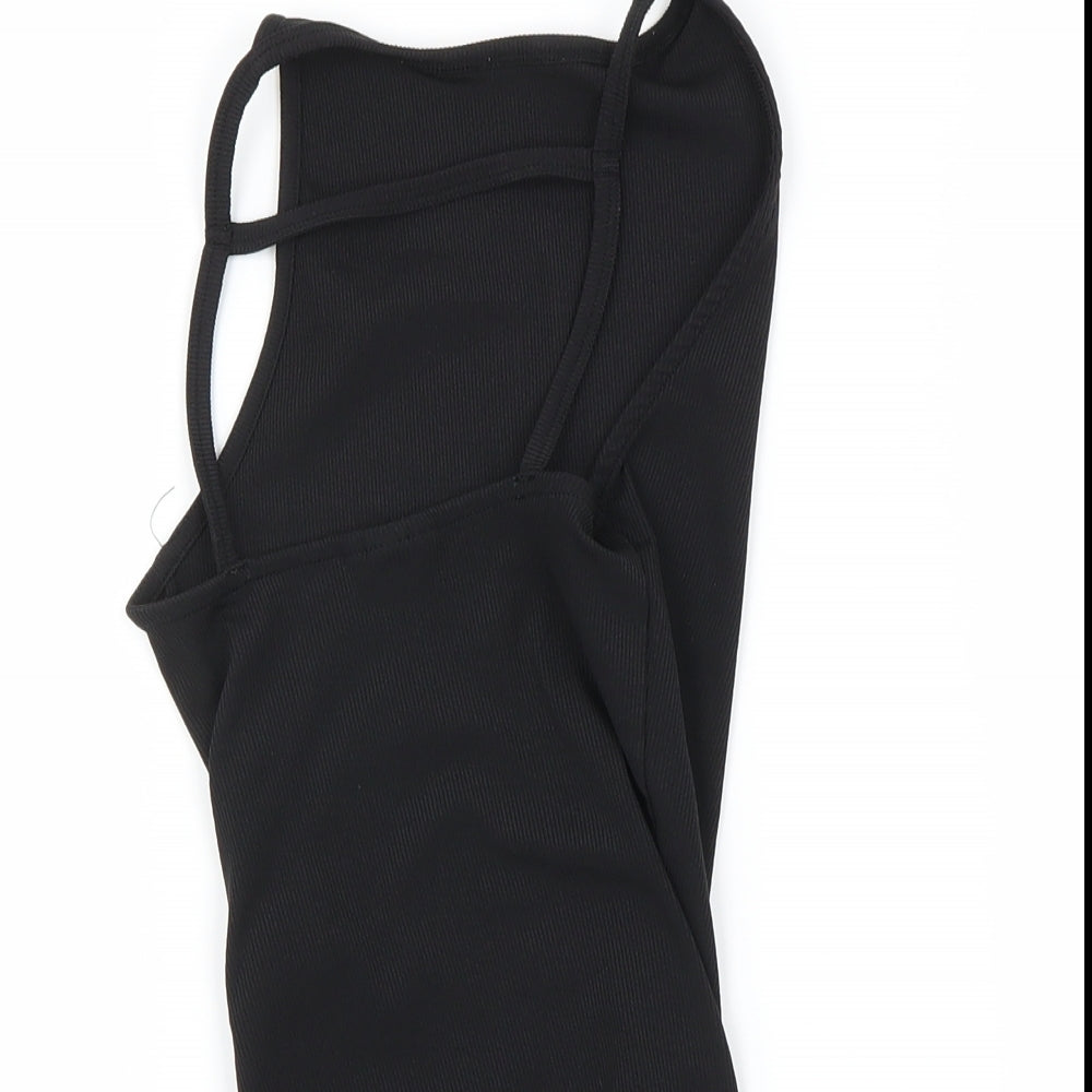 Preworn Womens Black   Bodysuit One-Piece Size 8