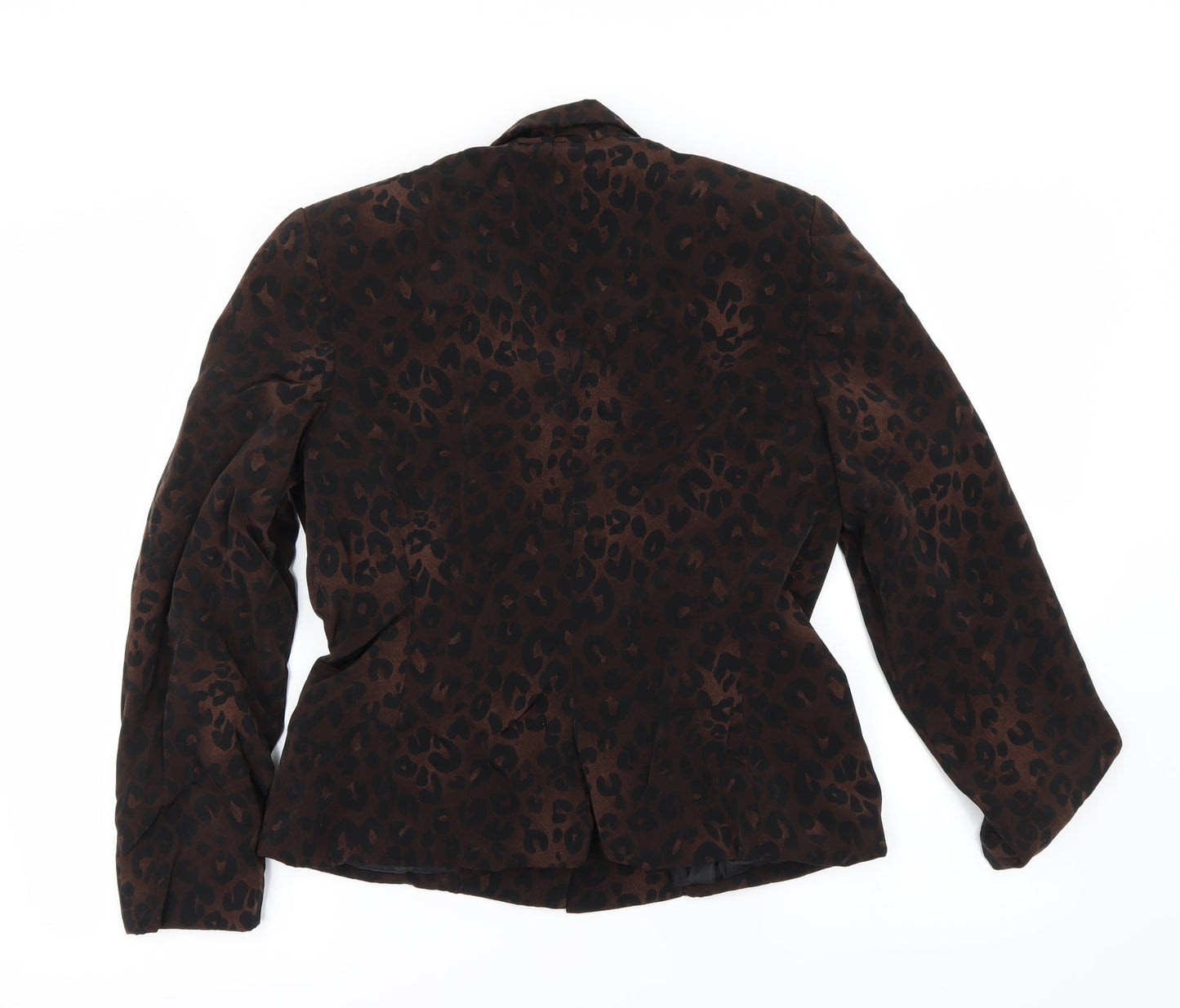 Kasper Womens Brown   Jacket Coat Size 8