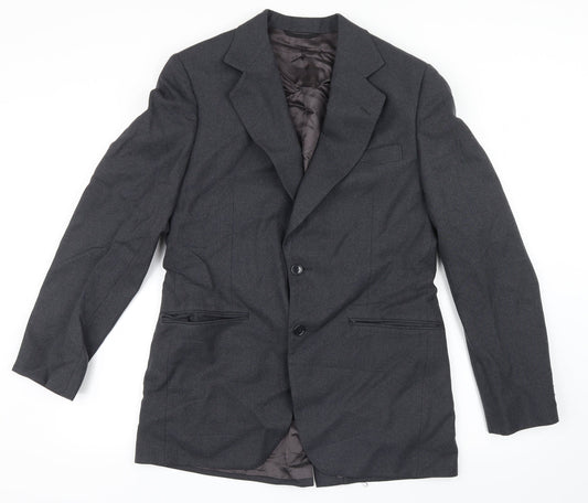 Maenson Mens Grey   Jacket Blazer Size 36