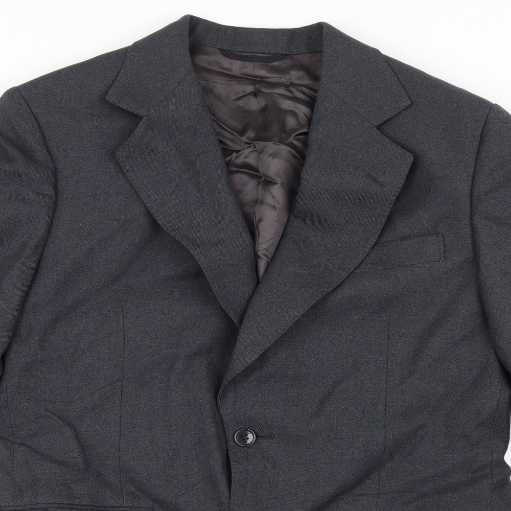 Maenson Mens Grey   Jacket Blazer Size 36