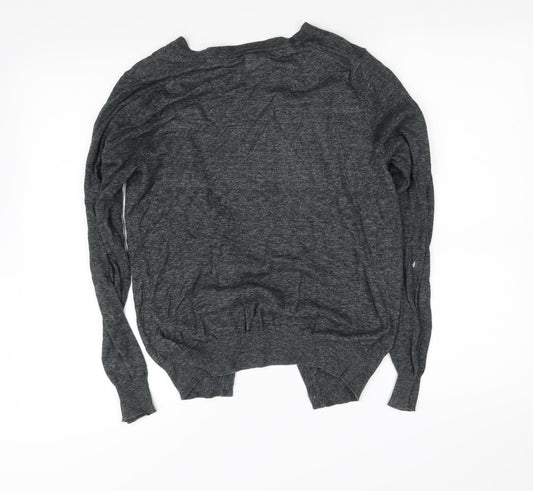 H&M Womens Grey   Cardigan Jumper Size XS