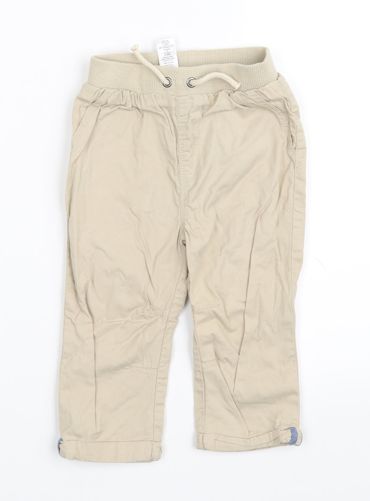 Front view of Goerge Beige Jogger Leggings, size 12-18, Months
