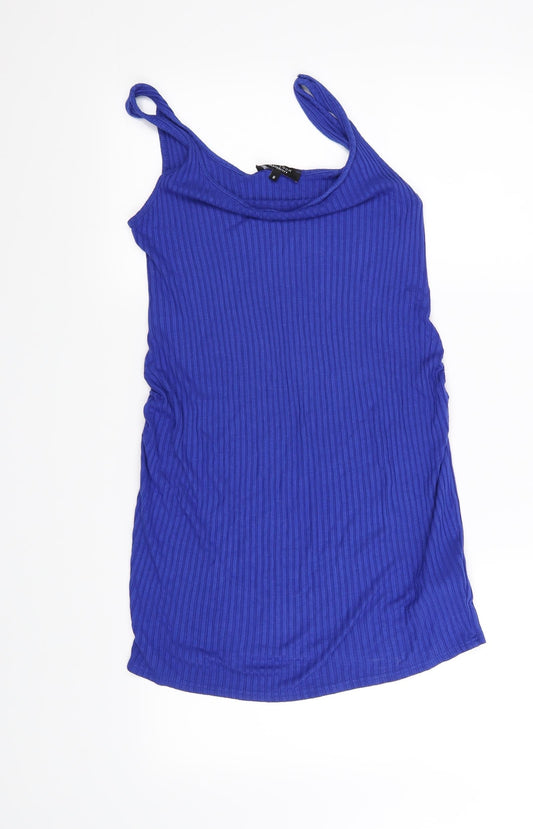 New Look Womens Blue   Basic T-Shirt Size 8