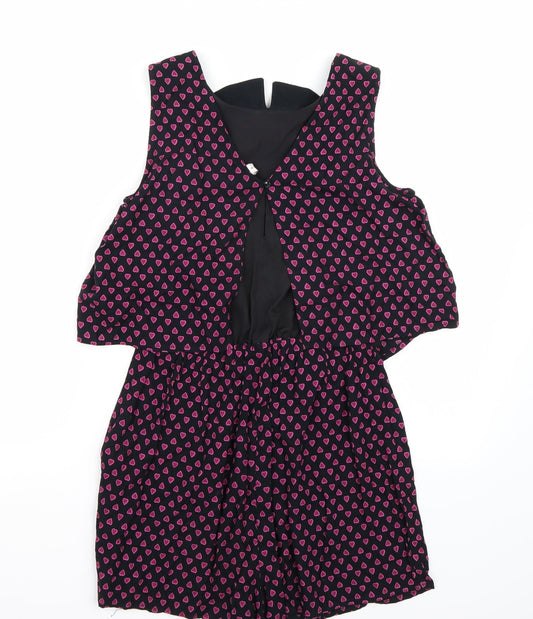 Henry Holland Womens Black   Playsuit One-Piece Size 8