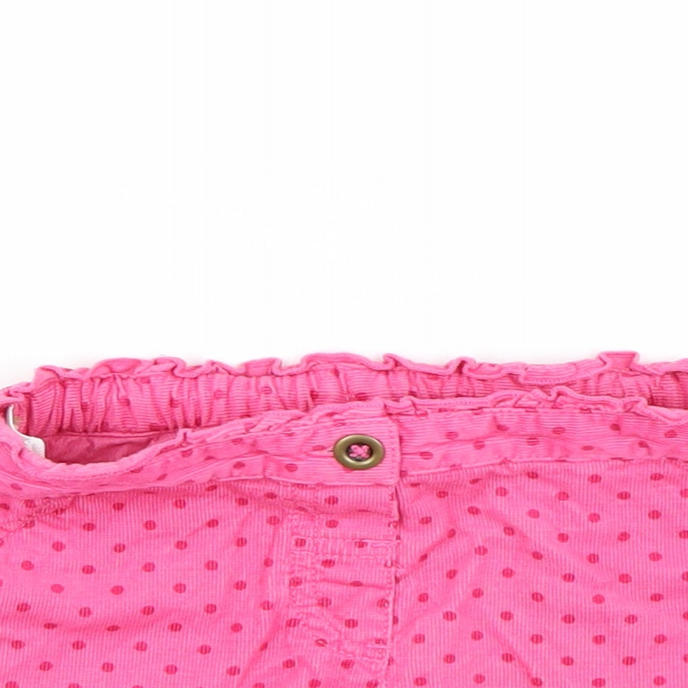 TU Girls Pink   Cropped Trousers Size 24 Months