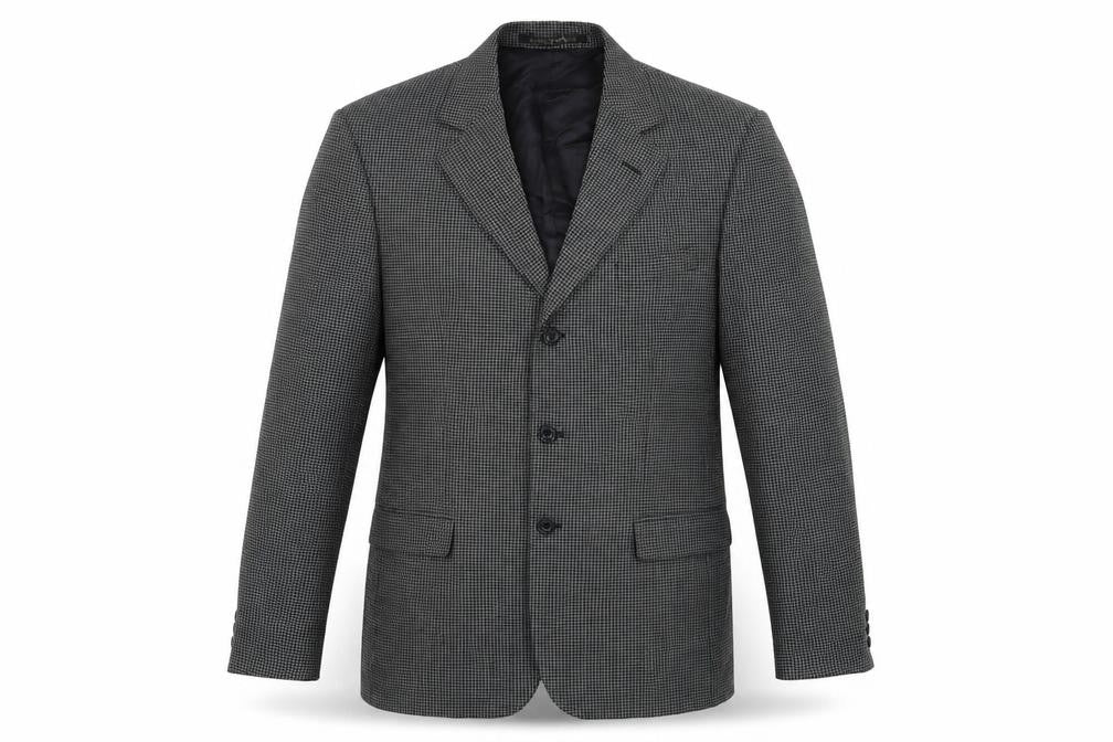 Marks & Spencer Mens Blue Geometric  Jacket Blazer Size 40