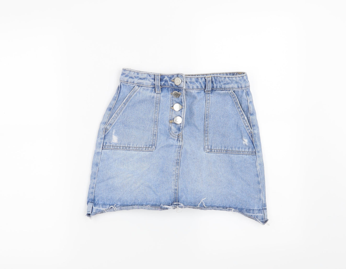 Candy Couture Girls Blue   Mini Skirt Size 11 Years