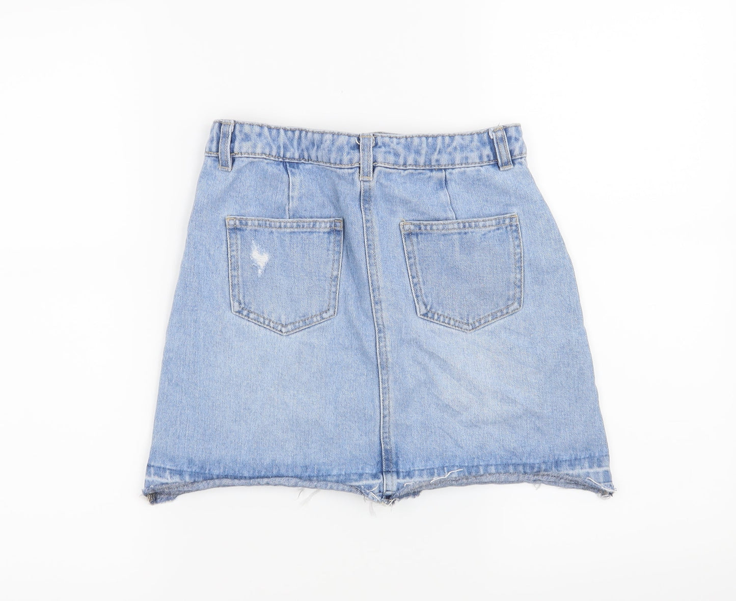Candy Couture Girls Blue   Mini Skirt Size 11 Years