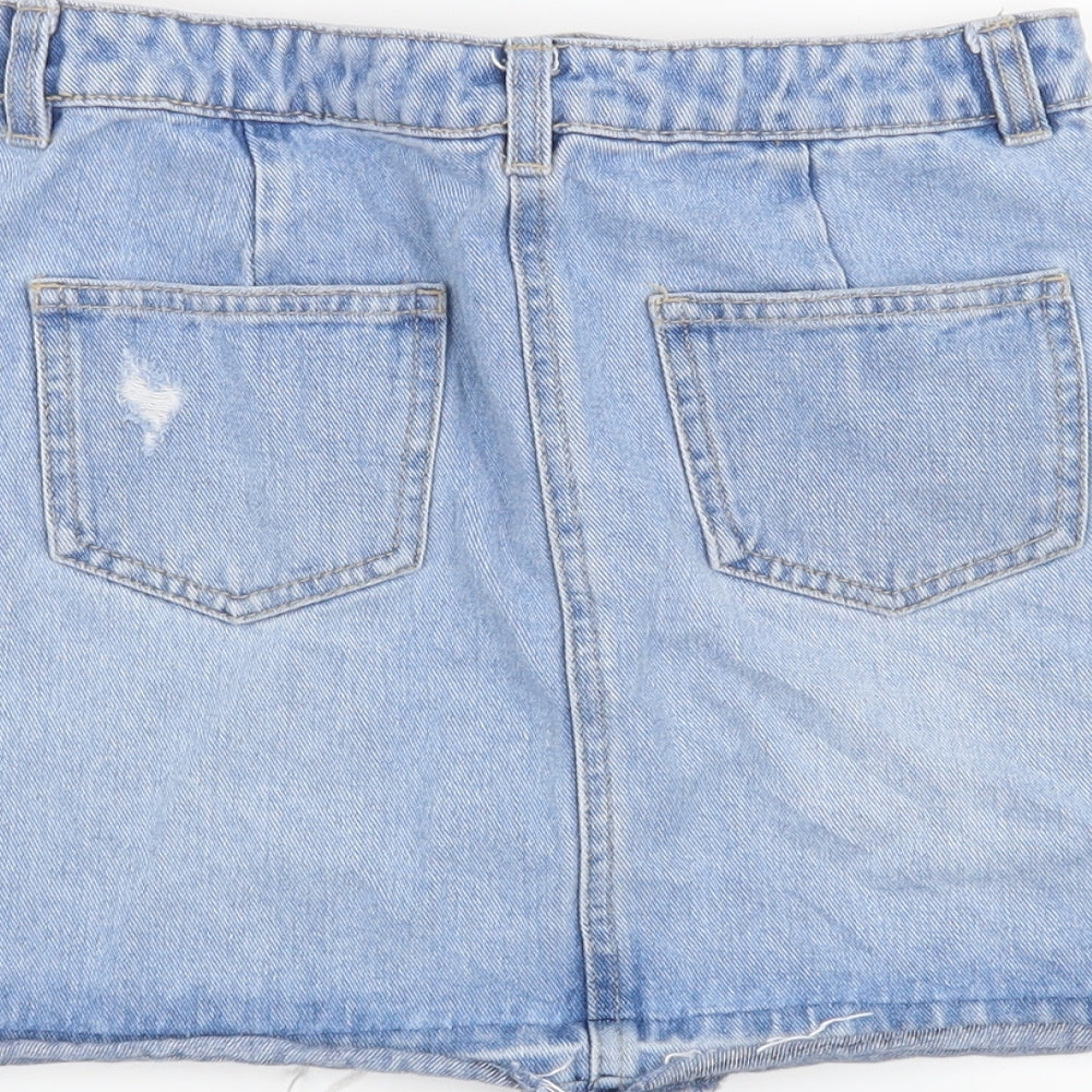 Candy Couture Girls Blue   Mini Skirt Size 11 Years