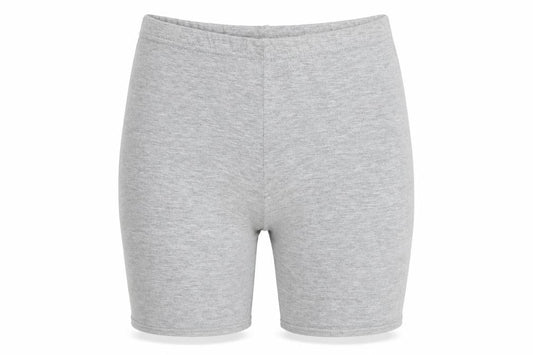 Front view of Boohoo women’s green hot pants shorts, size UK 10