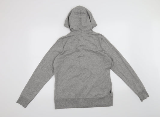 rinkratz Womens Grey   Full Zip Hoodie Size M