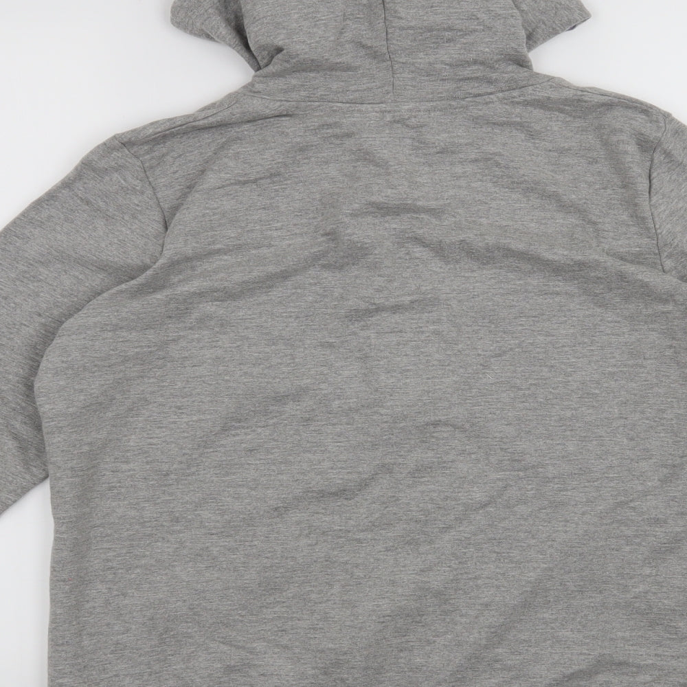 rinkratz Womens Grey   Full Zip Hoodie Size M
