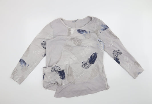 LV Clothing Womens Grey   Pullover Jumper Size M