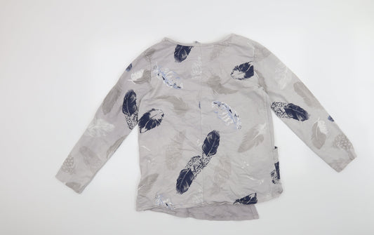 LV Clothing Womens Grey   Pullover Jumper Size M