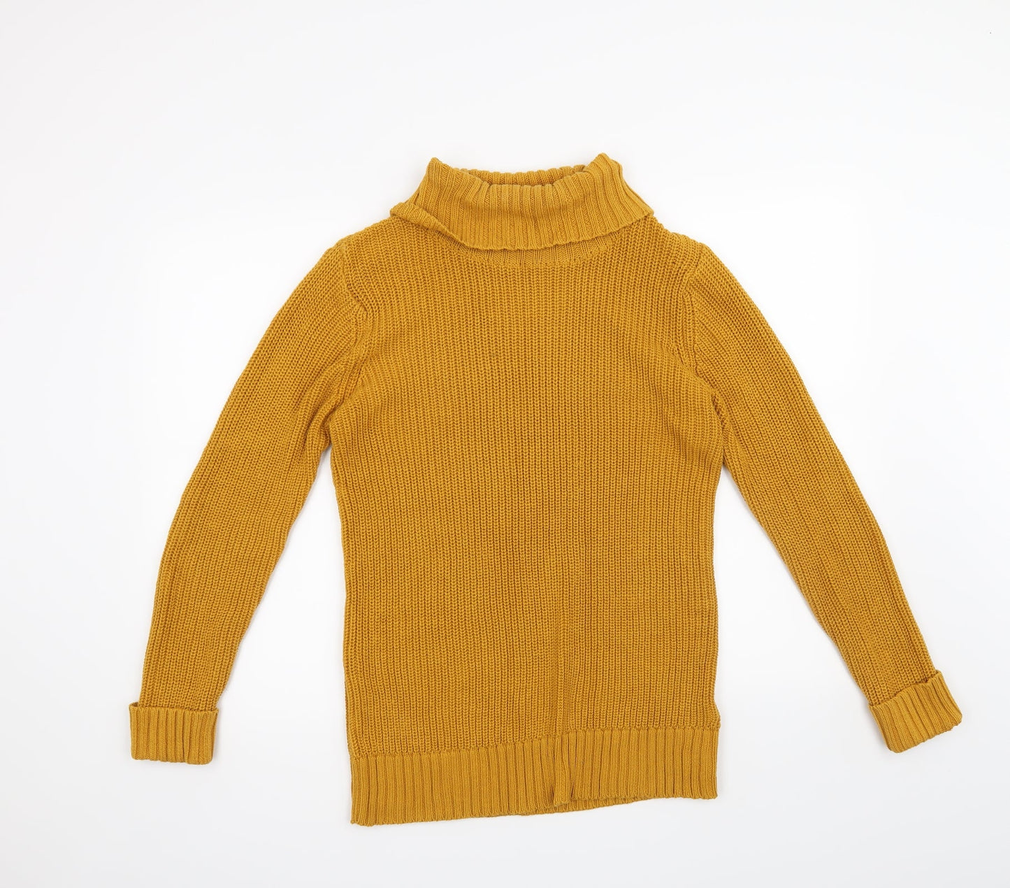 FOREVER 21 Womens Yellow   Pullover Jumper Size M