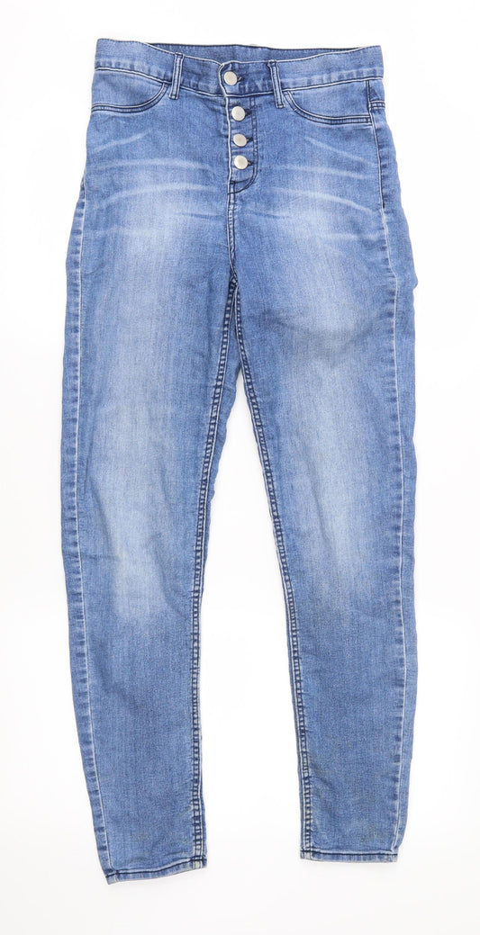 H&M Womens Blue   Skinny Jeans Size 36 L27 in