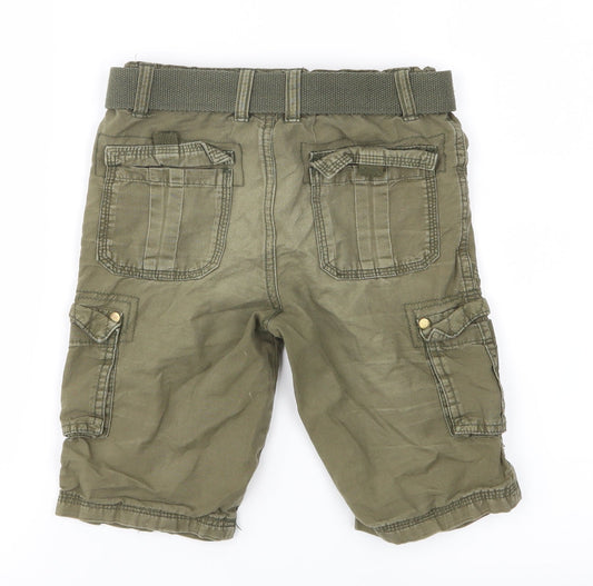 F&F Boys Green   Cargo Shorts Size 5-6 Years