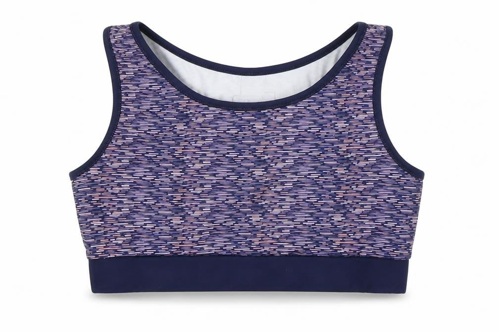 Tu Girls Blue   Cropped Tank Size 11 Years