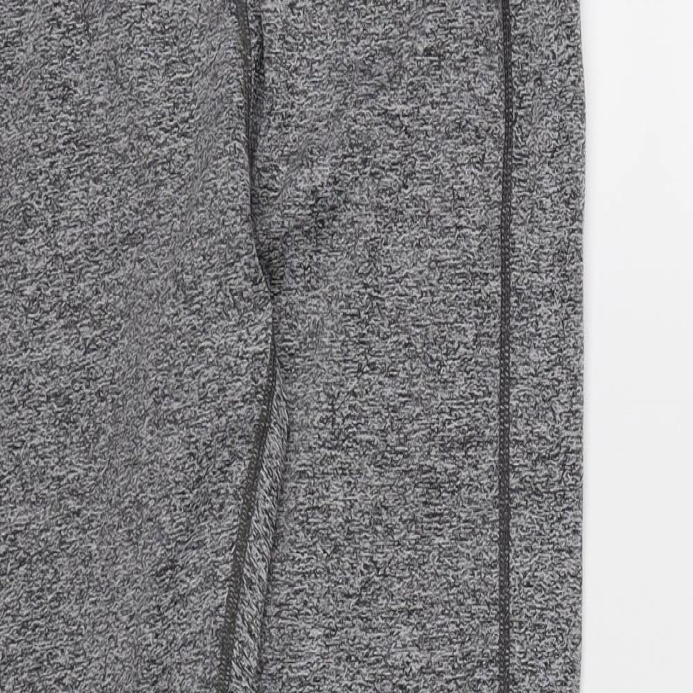 Athletic Works Womens Grey   Compression Leggings Size S L25 in