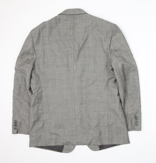Marks and Spencer Mens Grey   Jacket Suit Jacket Size XL