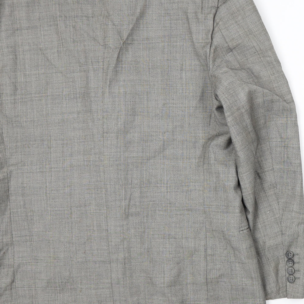 Marks and Spencer Mens Grey   Jacket Suit Jacket Size XL