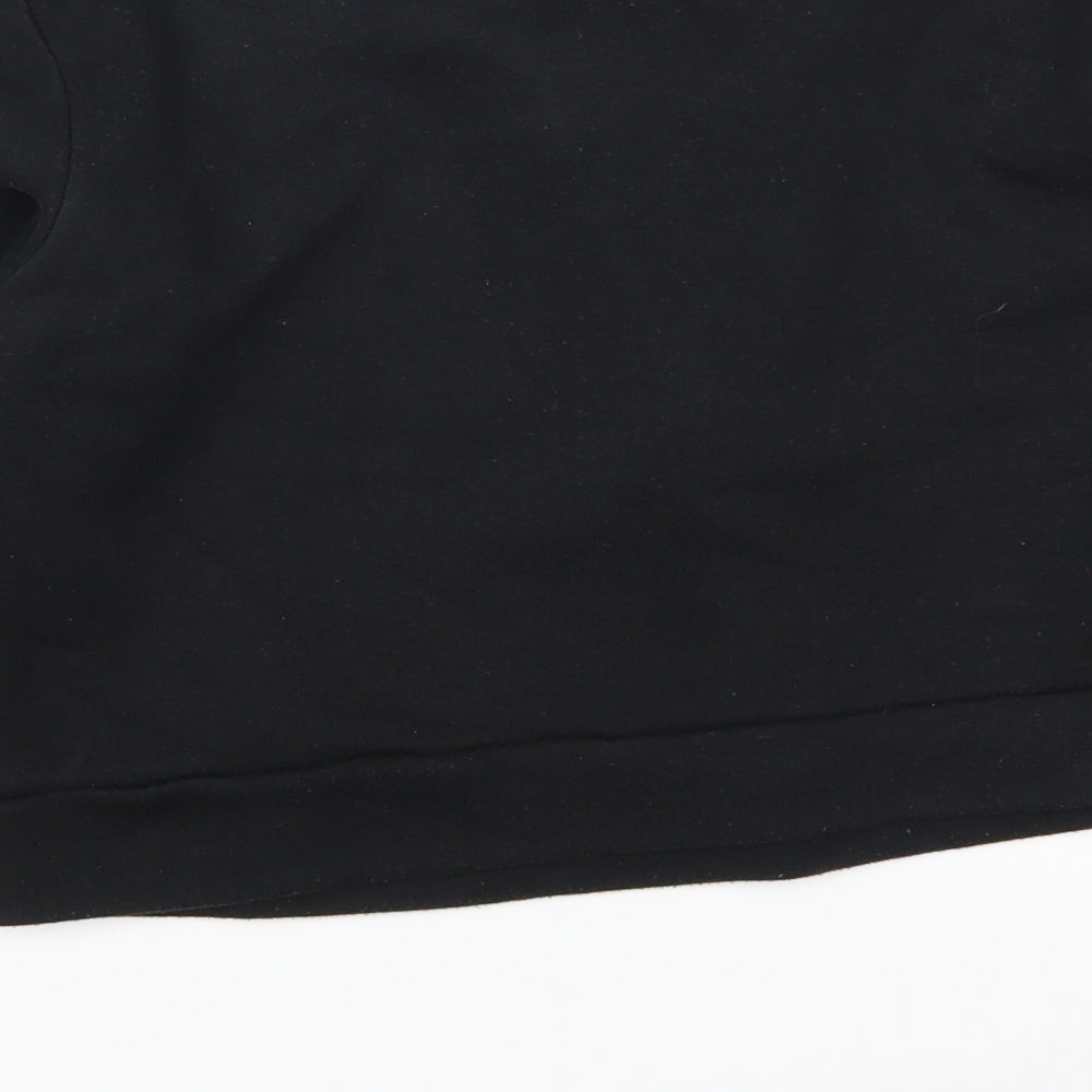 Beauty Angel Womens Black   Pullover Sweatshirt Size M