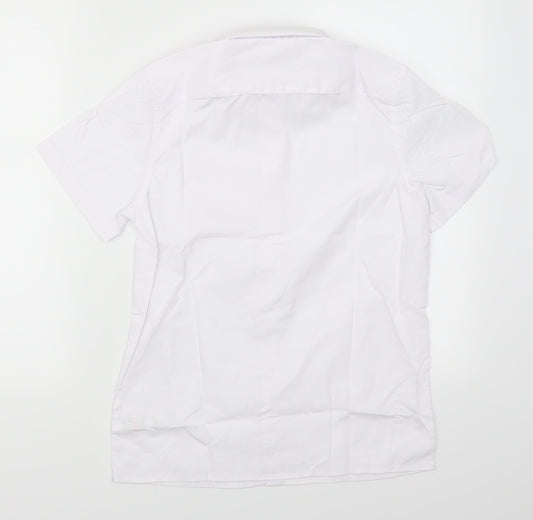 F&F Boys White   Basic Button-Up Size 10-11 Years