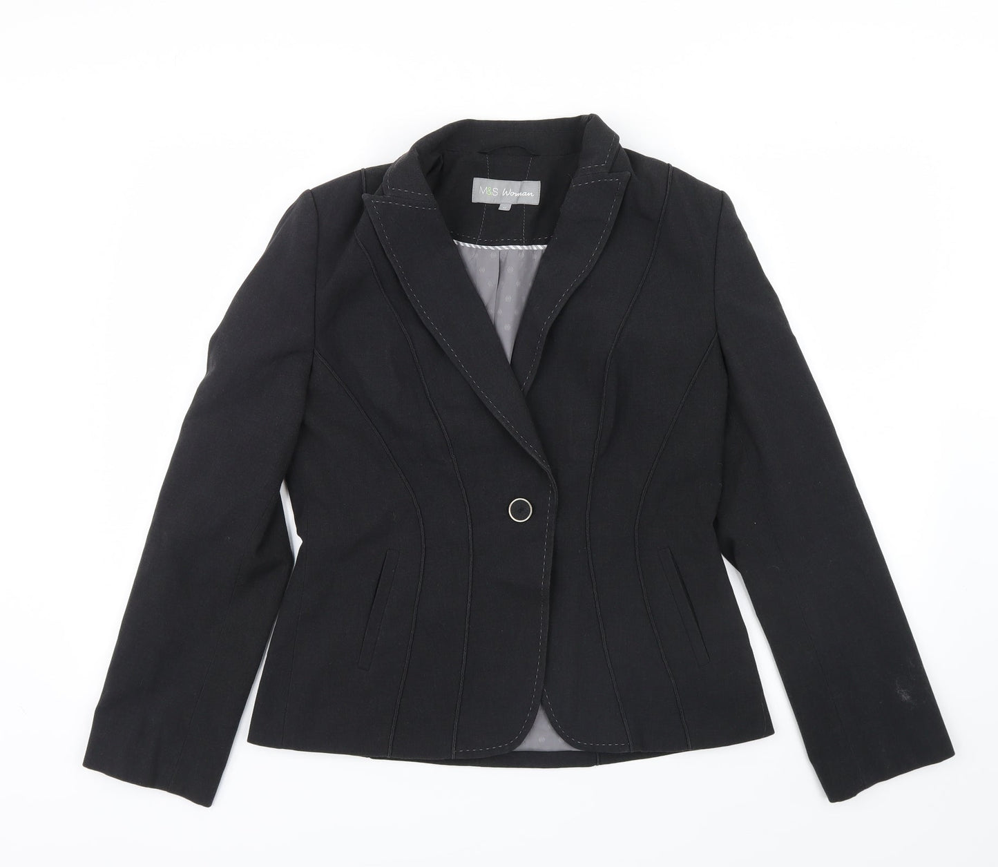 Marks and Spencer Womens Black   Jacket  Size 12