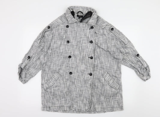 New Look Womens Grey   Jacket  Size 14